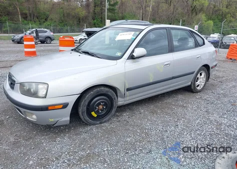 2003 Hyundai Elantra Gt from USA, damaged, VIN KMHDN55D13U099447